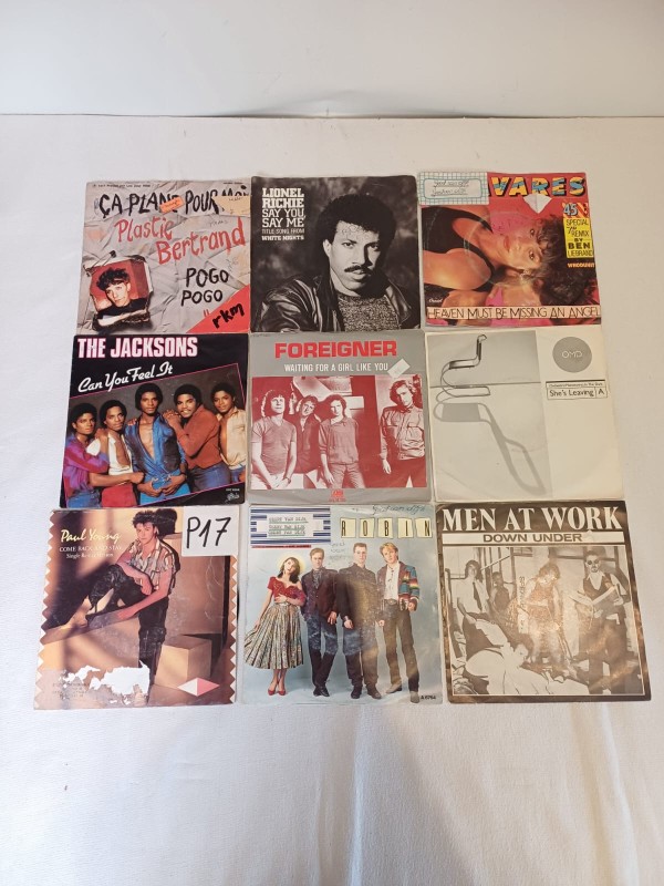 Lot vinyl singles